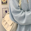 Women's Small Square Pleated All-match Shoulder Messenger Bag