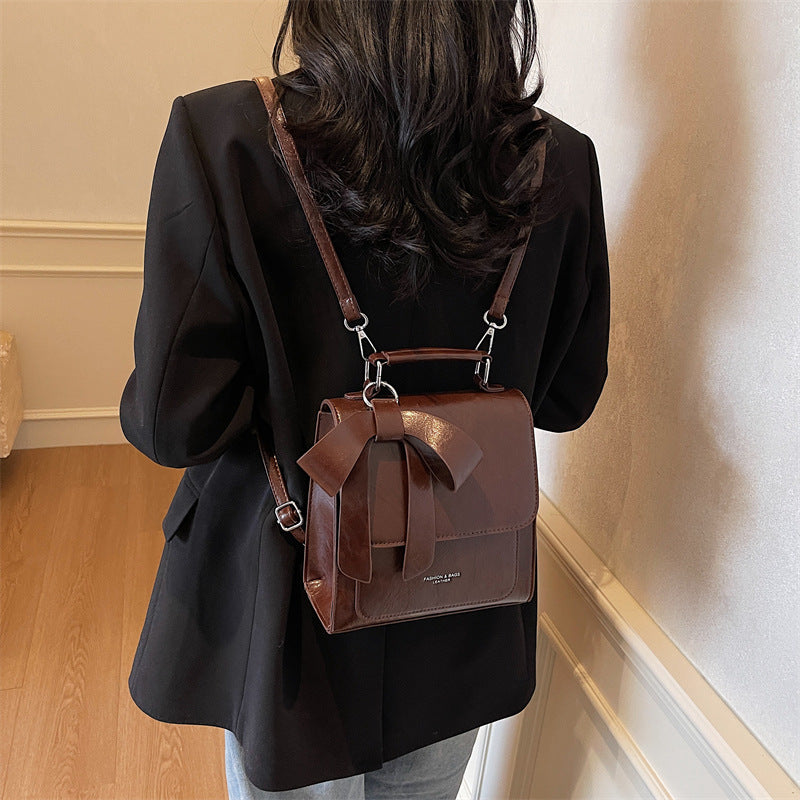 Bow Backpack Female Fashion Minority Design