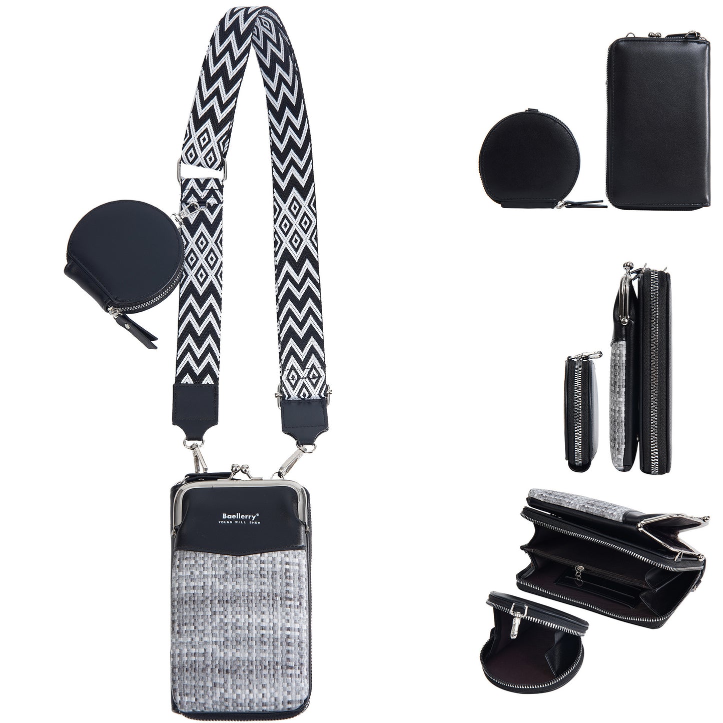 Crossbody Phone Bag Women's Mini Satchel