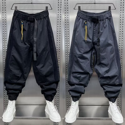 Men's Sports Pants Spring And Autumn Korean Style Workwear Ankle-tied