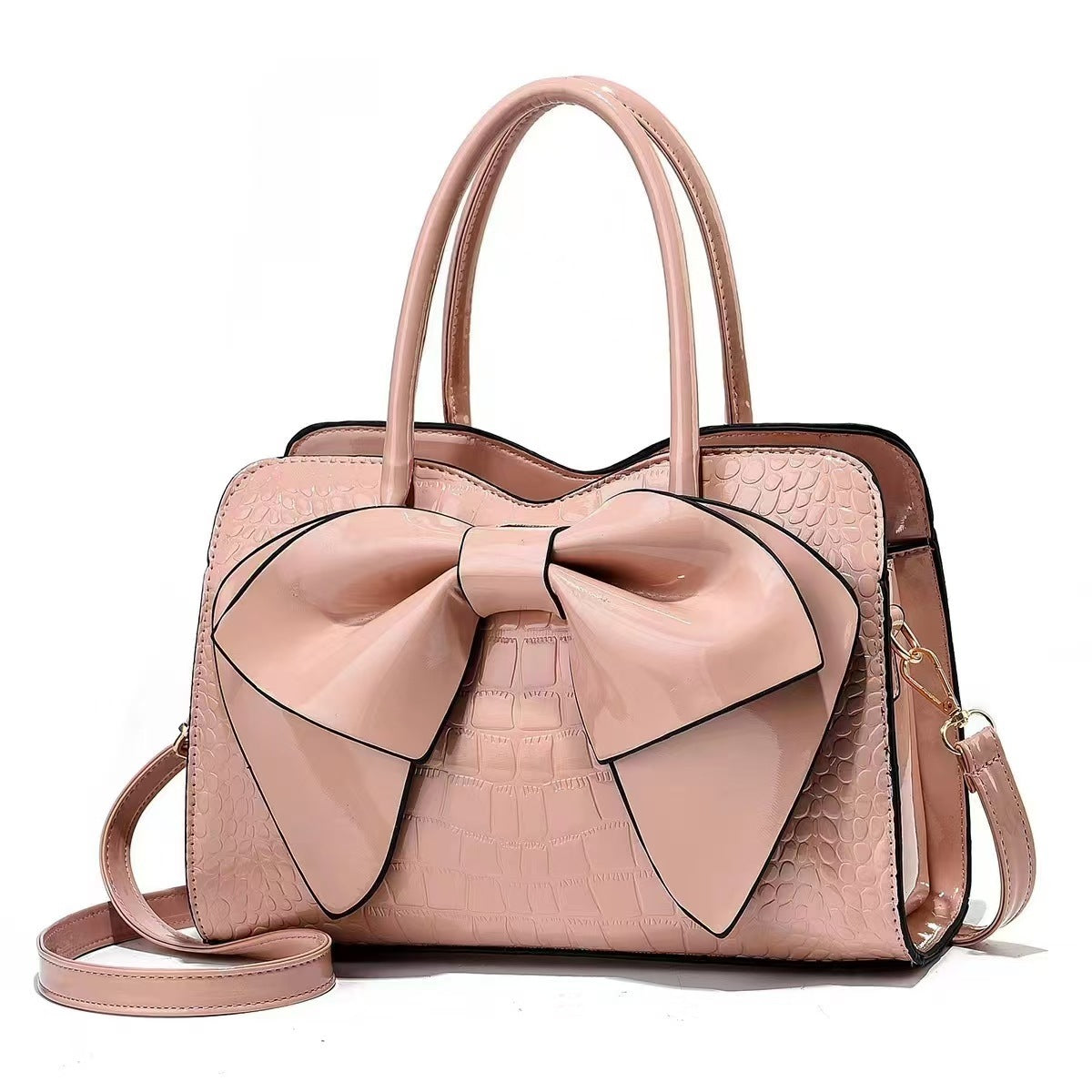 Women's Simple Elegant Western Style Shoulder Crossbody Handbag