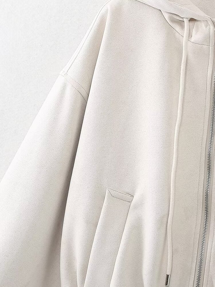 New Women's Fashion Hooded Jacket Coat