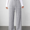 Casual Loose Knitted Women's Trousers