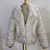 Coat Imitation Fox Fur Women's Clothing