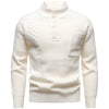 Men's Fashion British Henry Stand Collar Sweater