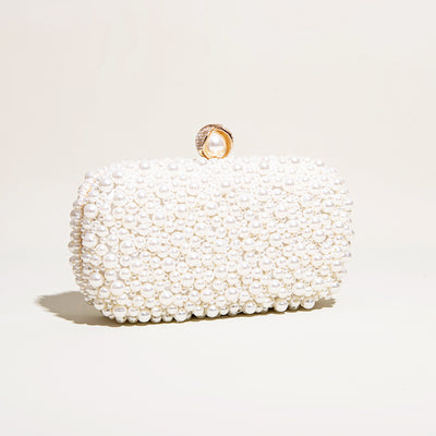 Women's Fashion Clutch Pearl Dinner Bag