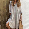 New Womens Printed Short Sleeve Shirt Dress