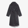 Artificial Fur Coat Suit Collar Cotton Coat Thickened Long Section Plush Trench Coat