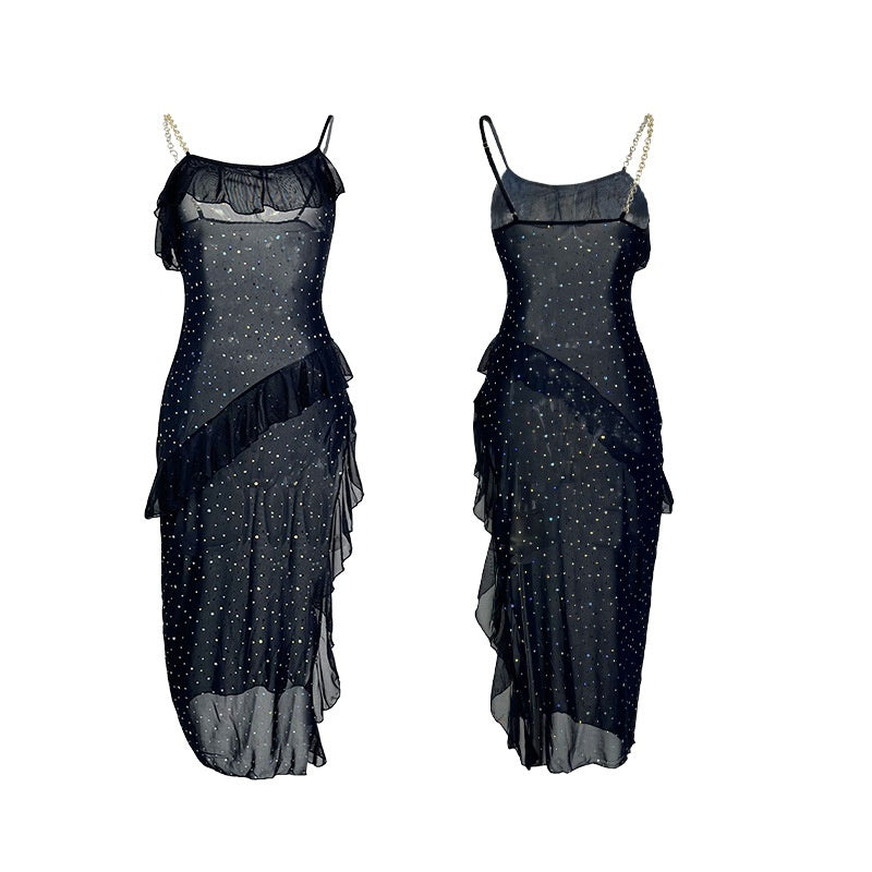 Sexy Sheer Nightgown That Exudes Allure And Elegance