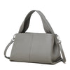 Female Solid Color Retro Texture Top Layer Cowhide Messenger Bag