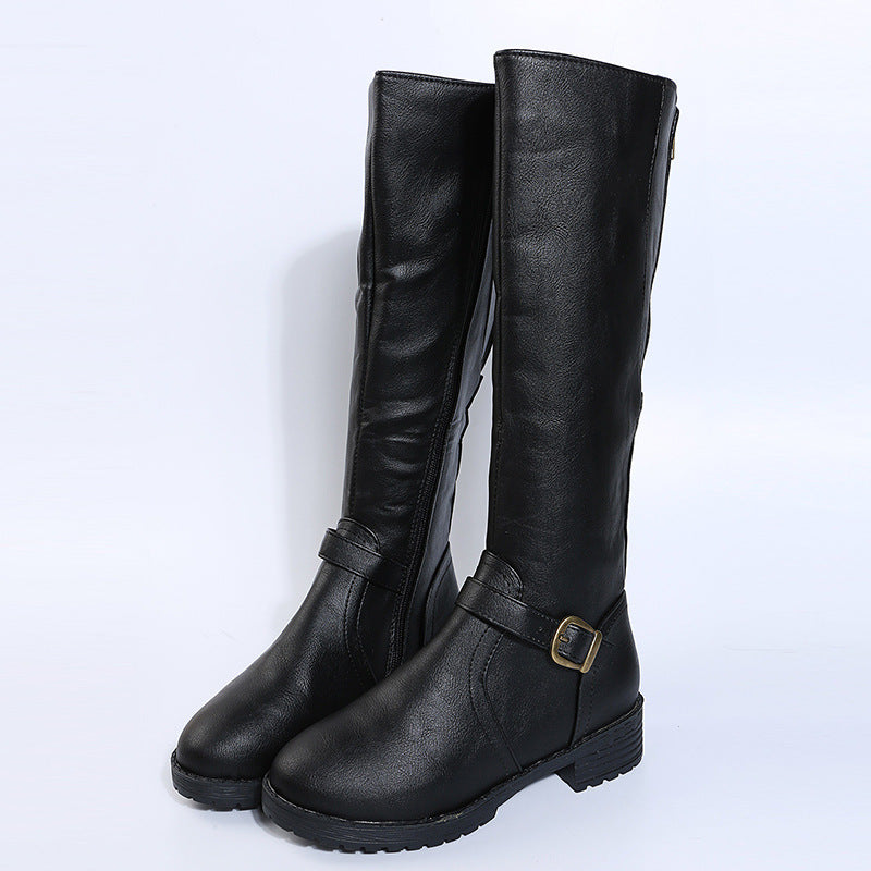 European And American Style Knight Boots Women's High Boots