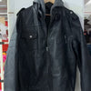 Men's Washable Pu Leather Jacket With Removable