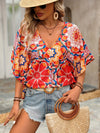 Nuova T-shirt casual da donna a maniche corte