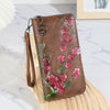Embossed Hand-painted Chinese Style Zipper Handbag