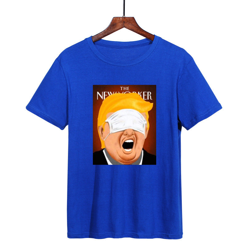 T-shirt stampata girocollo da uomo e donna