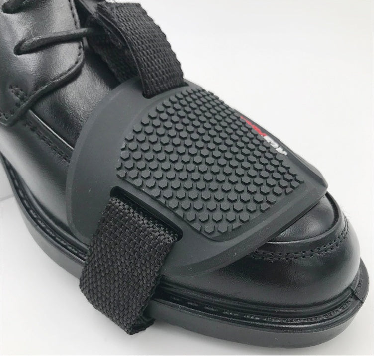 Shoe glue hanging gear shift pad