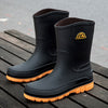 Men's Fashionable Outdoor Middle Tube Non-slip Rain Boots