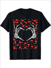 Love Valentine'S Day T-Shirt,   Couple T-Shirt, Couple Christmas, Fashion Casual T-Shirt, Short-Sleeved T-Shirt