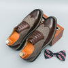 Fashion Brogue Men's Korean-style Casual Formal Wear Leather Shoes