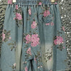 Retro-style Denim Set Collection From Europe And The US