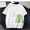 T-shirt taglie forti unisex stile coreano per coppie