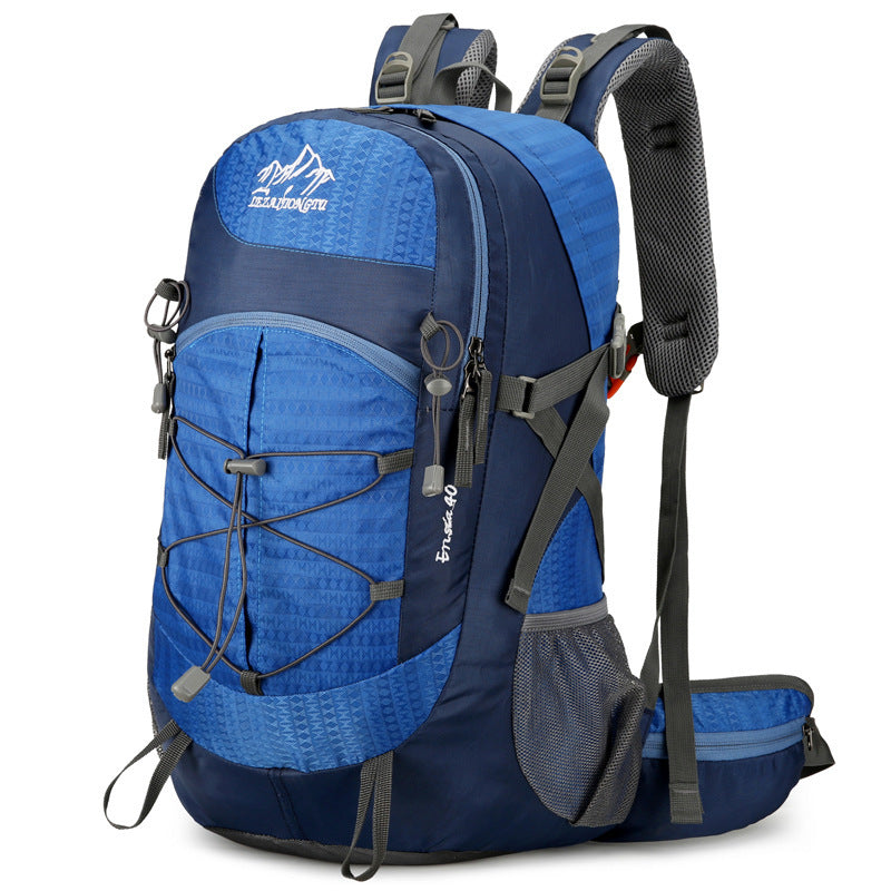 Outdoor Hiking Hiking Backpack Nylon Waterproof Large Capacity Multifunction Bracket