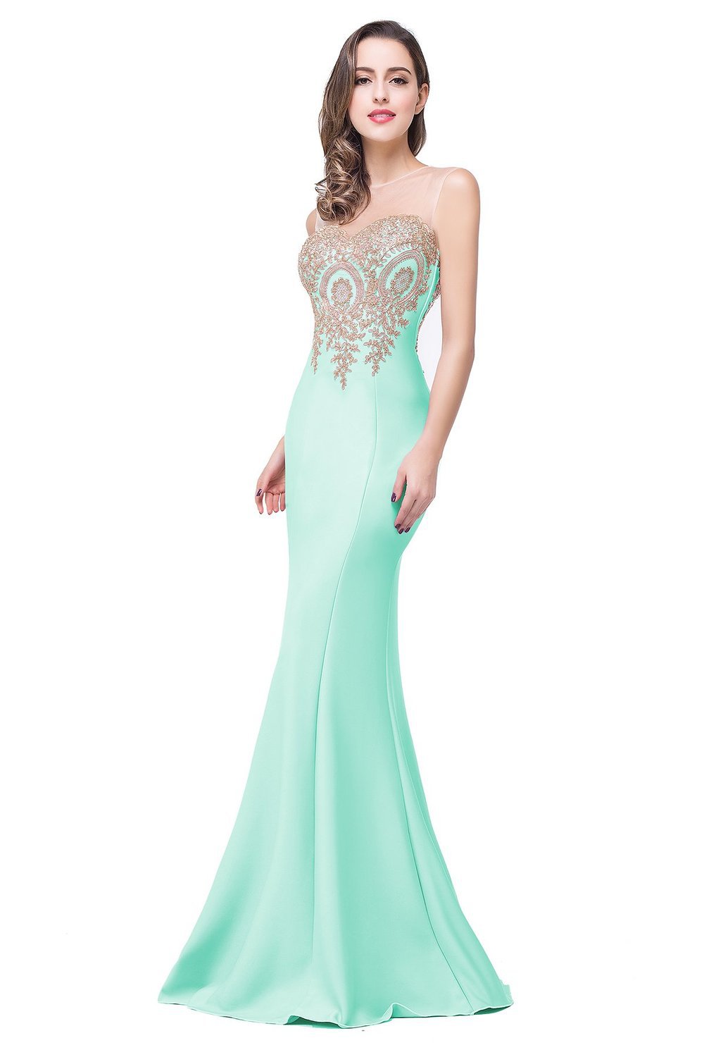 Costume da sposa a sirena per brindisi