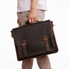 Genuine Leather Men's Business Briefcase