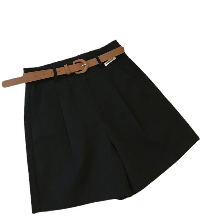Pantaloni ampi da donna a vita alta, casual e versatili, in stile workwear