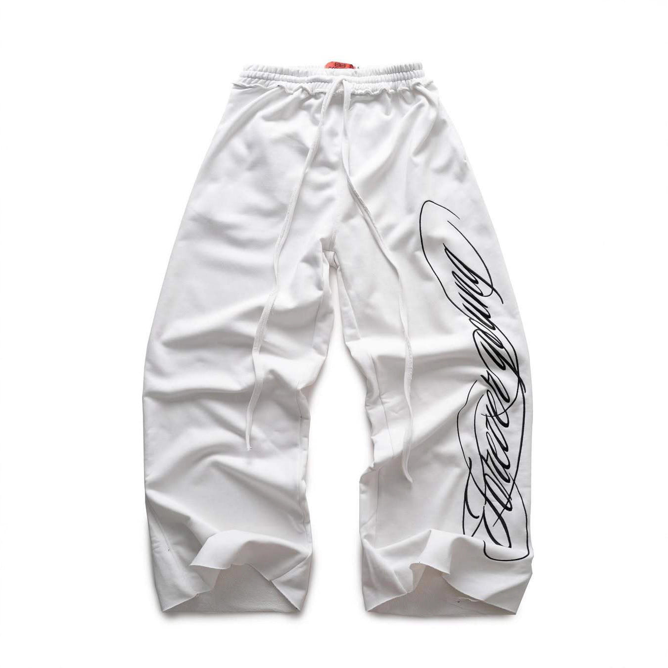 Pantaloni eleganti da uomo con stampa di design