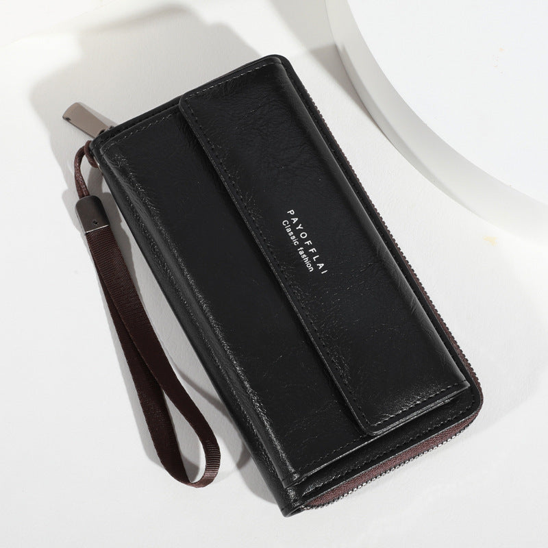 Men's Wallet PU Multiple Card Slots Casual Long
