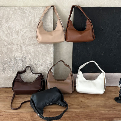 Advanced Texture Fashion Crescent Armpit Bag