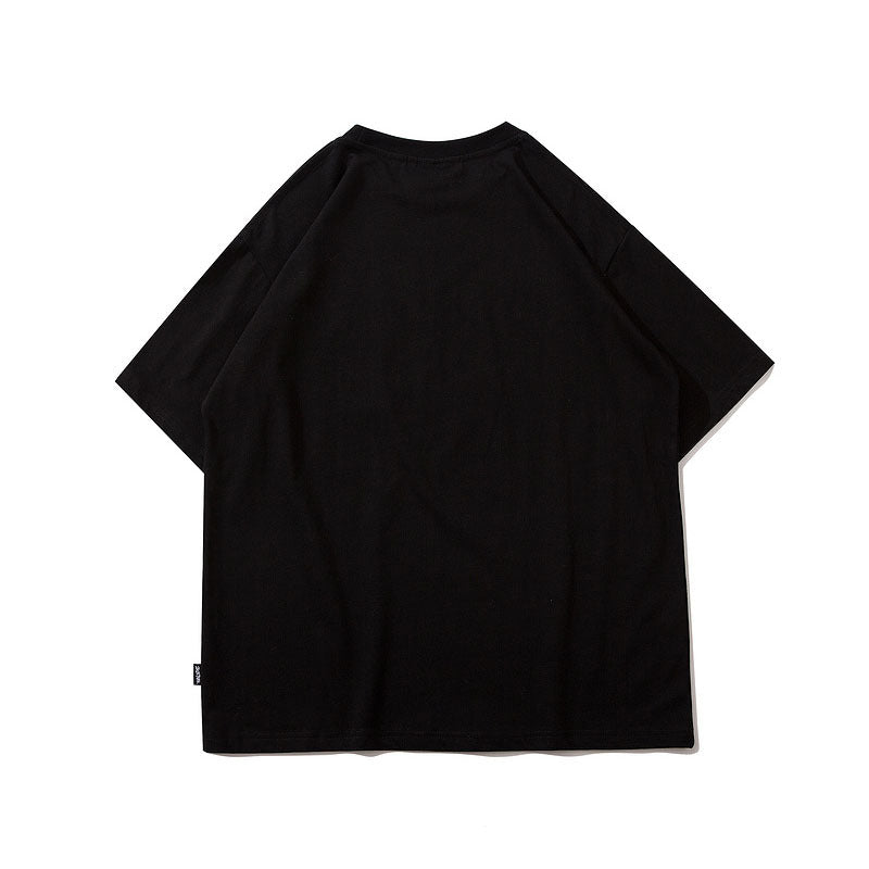 Maglietta intimo a maniche corte stile Harajuku High Street Fashion