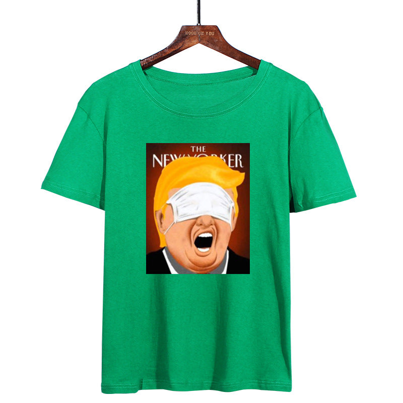 T-shirt stampata girocollo da uomo e donna