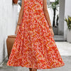 Holidaya Women's Random Printed Sleeveless Casual Dress