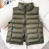 Down Cotton Lightweight Short Vest Autumn And Winter