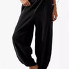 Women's Cotton And Linen Loose Wide-leg Pants Casual