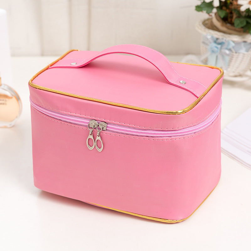 Large Capacity Color Ding Makeup Bag Foldable