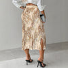 Women's Versatile Solid Color Fashionable Sequin Skirt