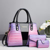 Women's Crocodile Stitching Three-piece Shoulder Bag