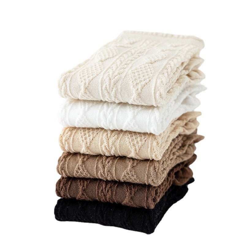 Calzini estivi traspiranti e indossabili in pizzo