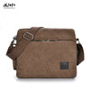 Manjianghong new canvas bag bag bag retro trend of men's business Metrosexual inclined shoulder bag foreign trade package
