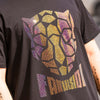 T-shirt a maniche corte da uomo con strass, modello Fashion Personality, taglie forti