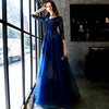 Royal blue dress
