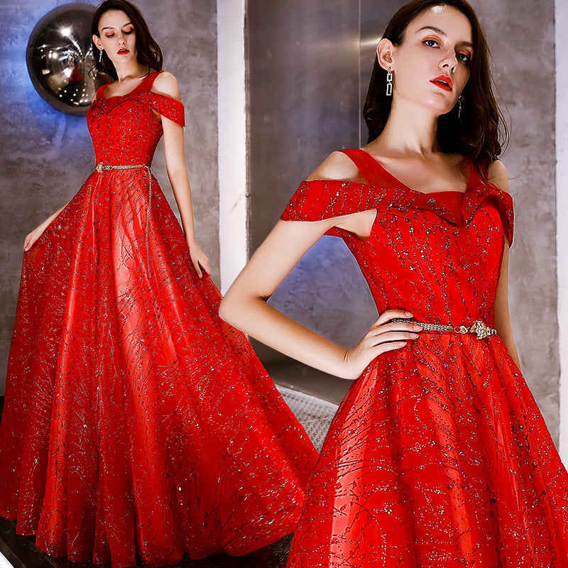 Abito Lungo da Sera Nobile ed Elegante