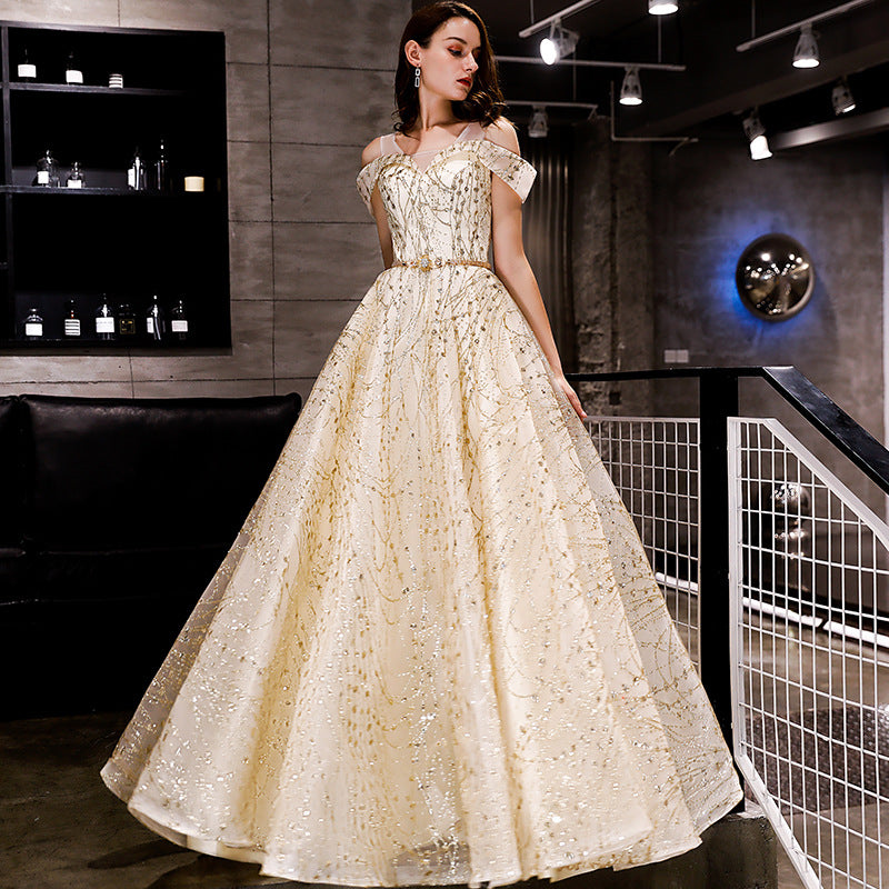 Abito Lungo da Sera Nobile ed Elegante