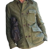 Men's casual stand collar pocket jacket