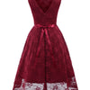 Round Neck Sleeveless Sexy Lace Large Length Dress Bridesmaid Dress