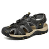 Factory Direct Foreign Trade Sandals Men's Summer New First Layer Leather Baotou Men's Outdoor River Upstream Beach Shoes