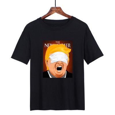 T-shirt stampata girocollo da uomo e donna